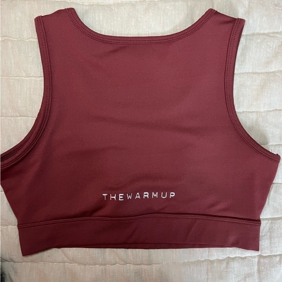 Jessica Simpson The Warmup Cut Out Scoop Neck Sports Bra Size Medium - Picture 11 of 14